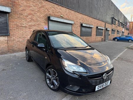 VAUXHALL CORSA 1.4i Turbo Black Edition Euro 6 (s/s) 3dr